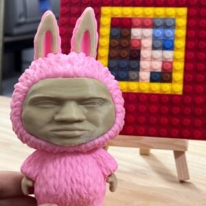 Kanye Labubu 3d Print