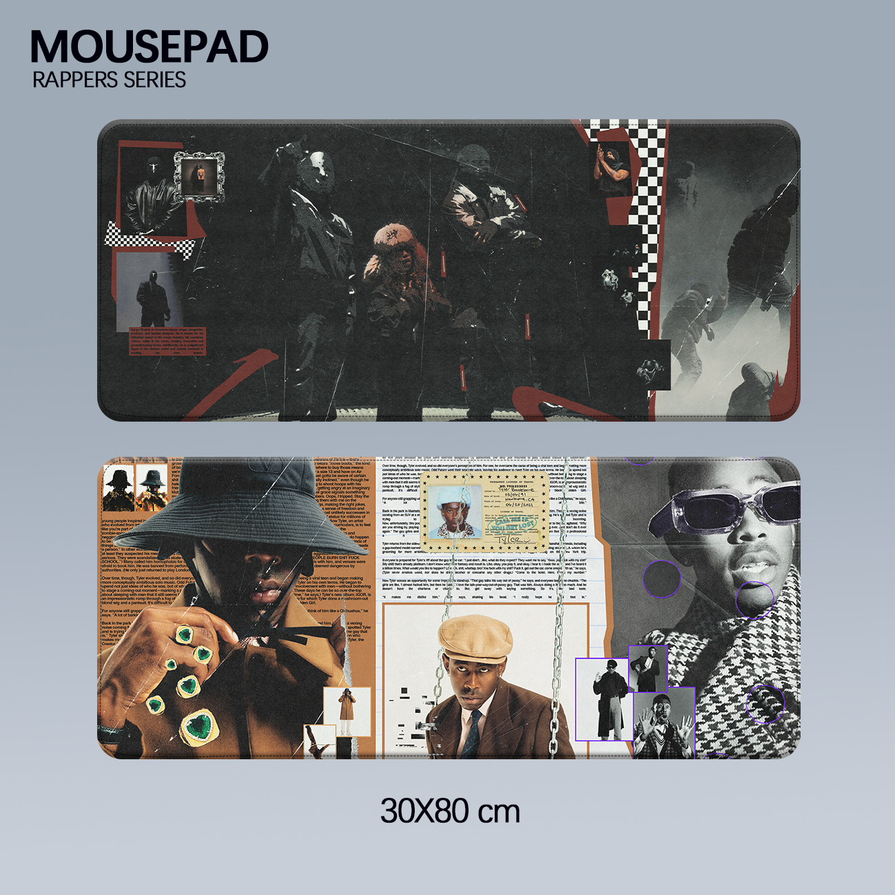Rappers Mousepad - YOUNG UTOPIA